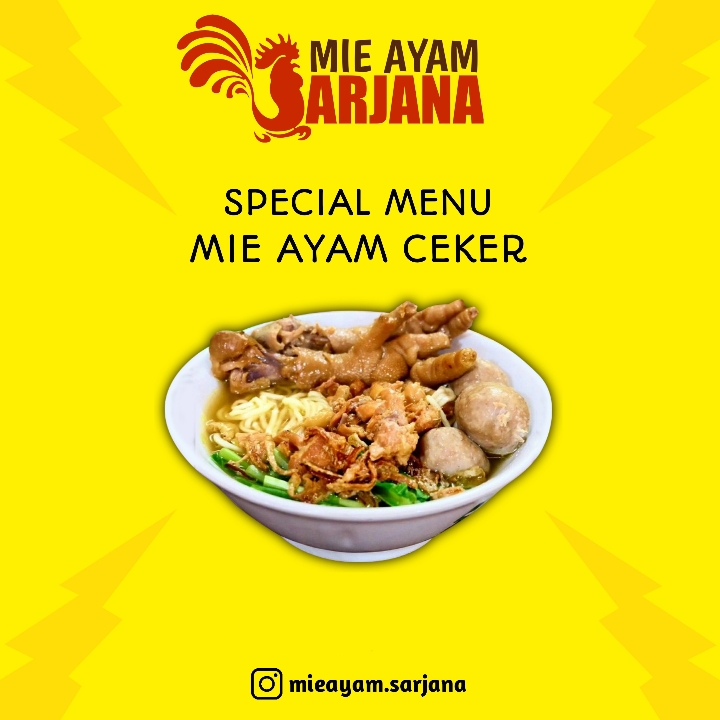 Mie Ayam Ceker 