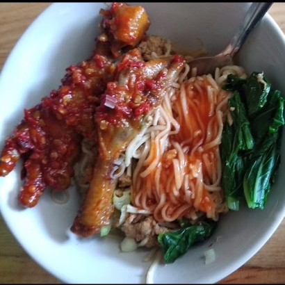 Mie Ayam Ceker Mercon