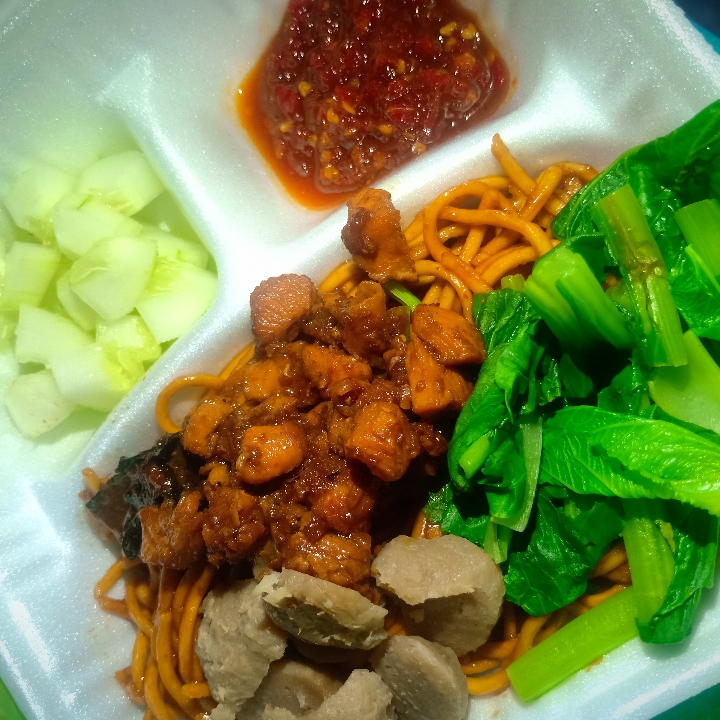 Mie Ayam Garing