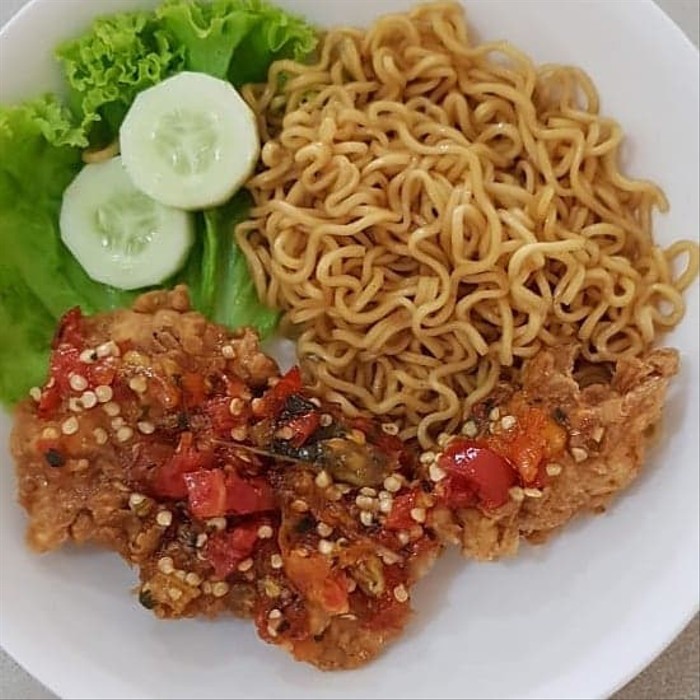 Mie Ayam Geprek