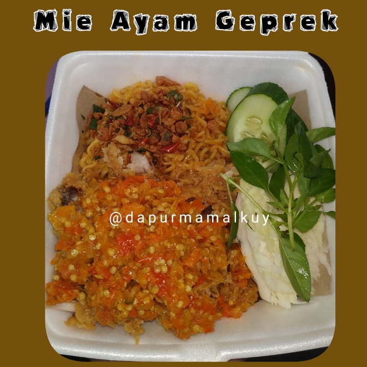 Mie Ayam Geprek
