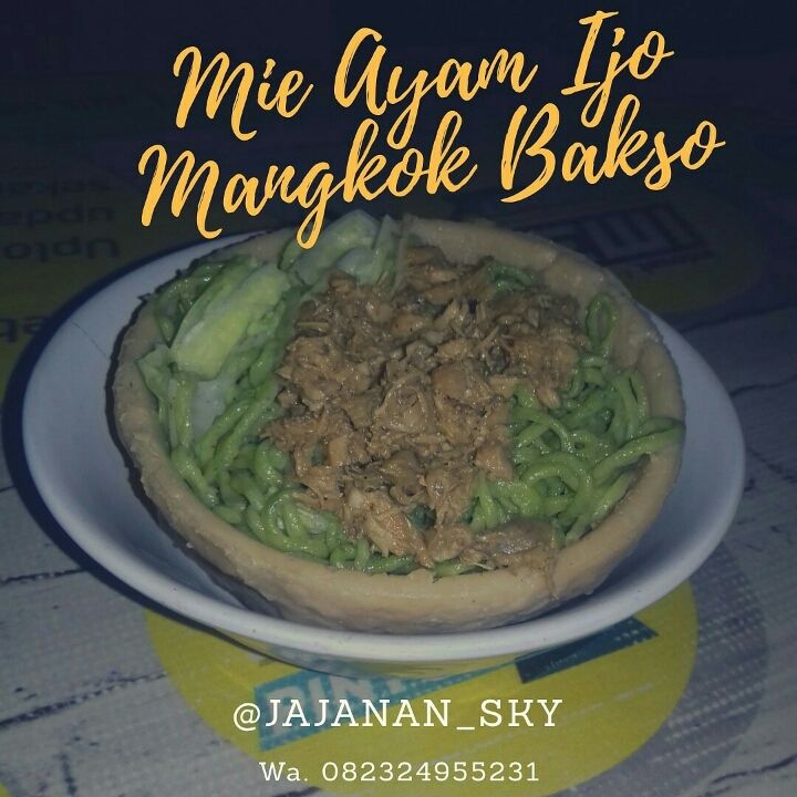 Mie Ayam Ijo Mangkok Bakso 