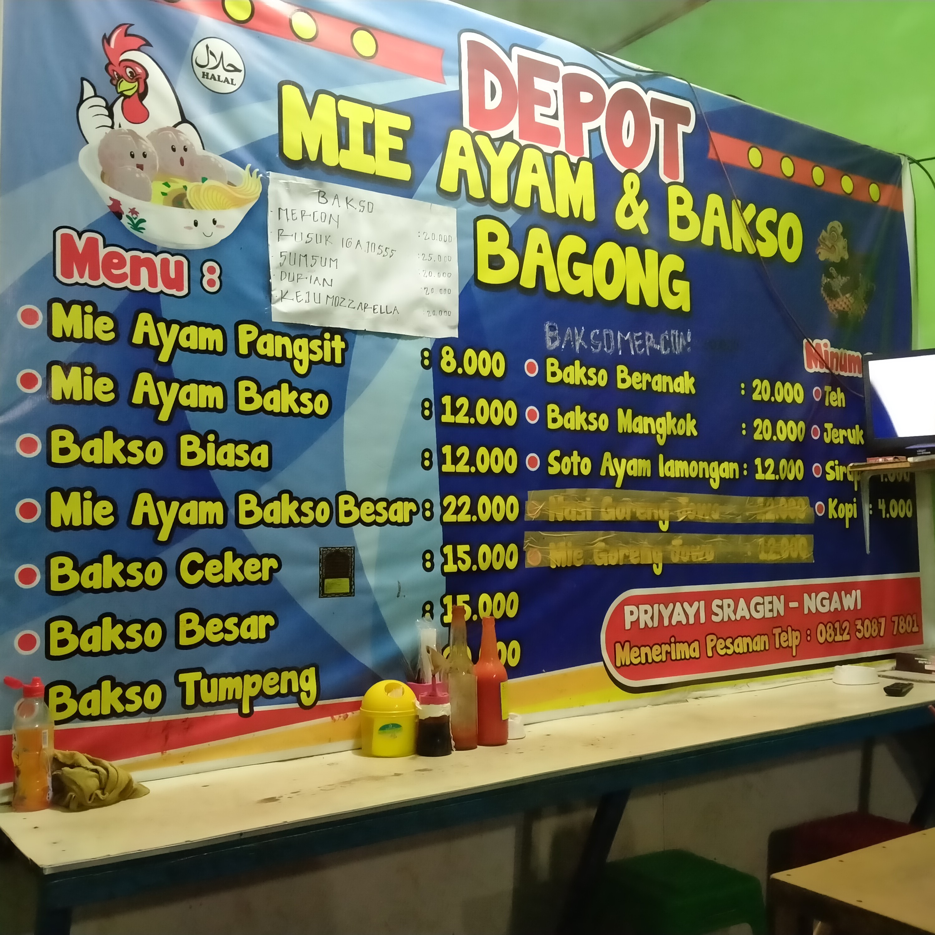 Mie Ayam Pangsit