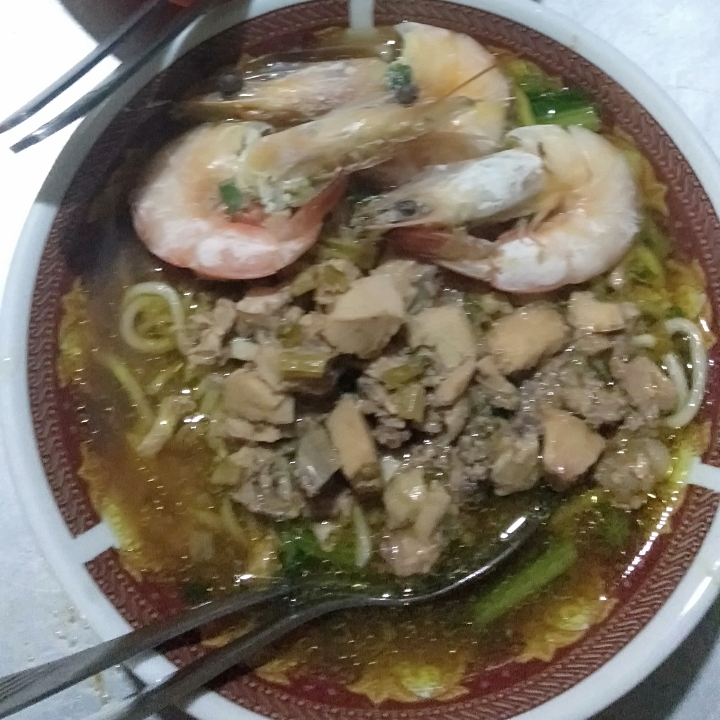Mie Ayam Pangsit Bakso Udang