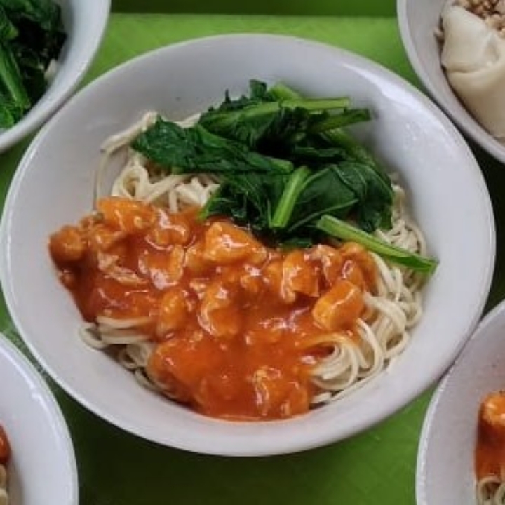 Mie Ayam Saos Padang