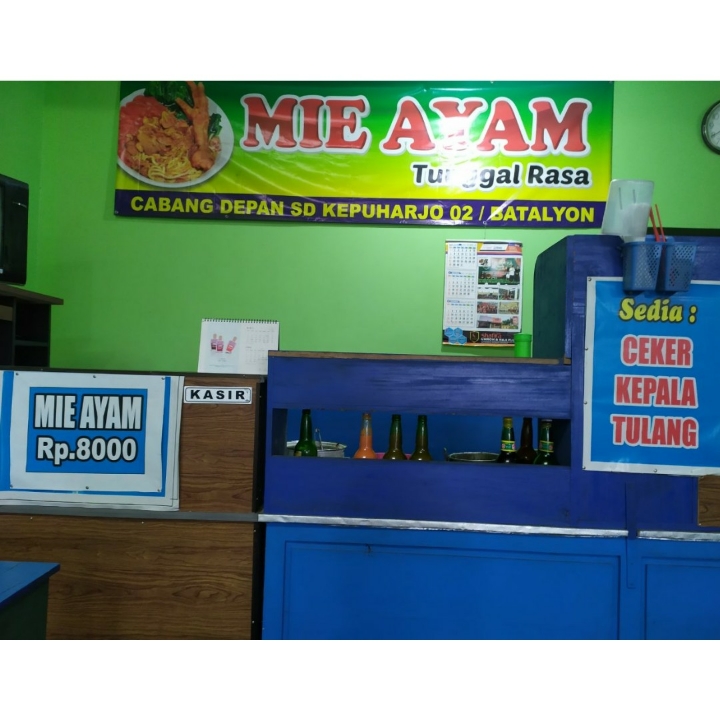 Mie Ayam Tunggal Rasa - Sukodono Lumajang