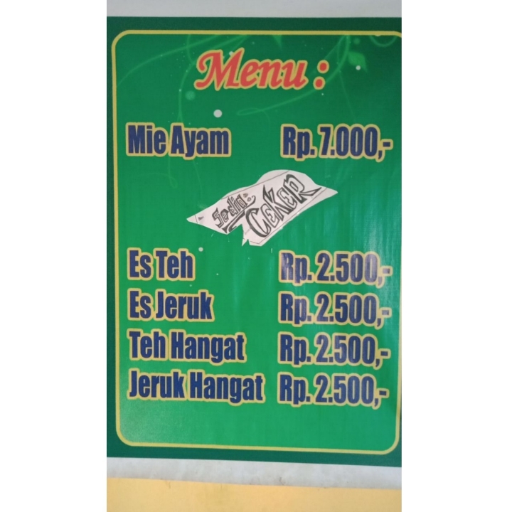 Mie Ayam Tunggal Rasa -wonogiri Group 2