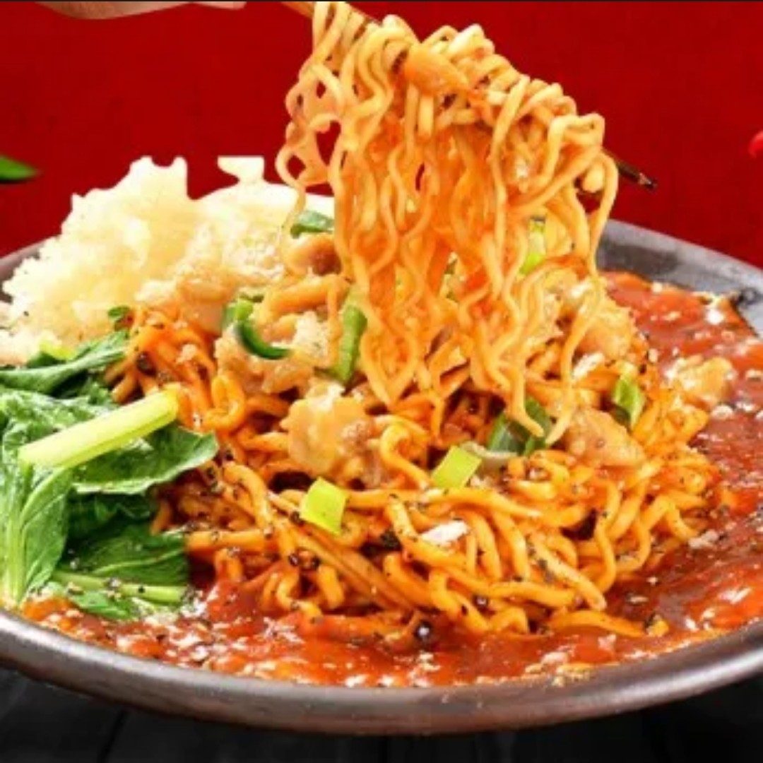 Mie Bakar Sambel Bawang