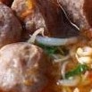 Mie Baso Setengah Porsi