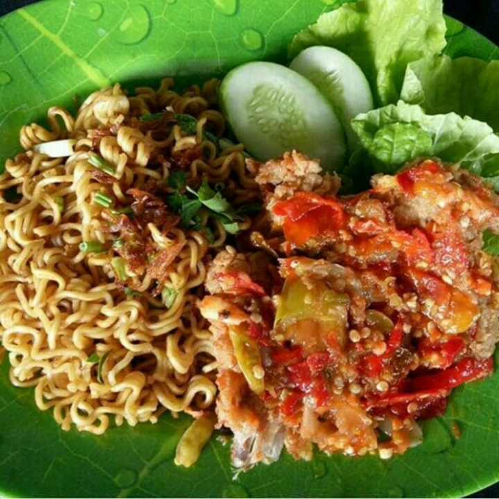 Mie Geprek