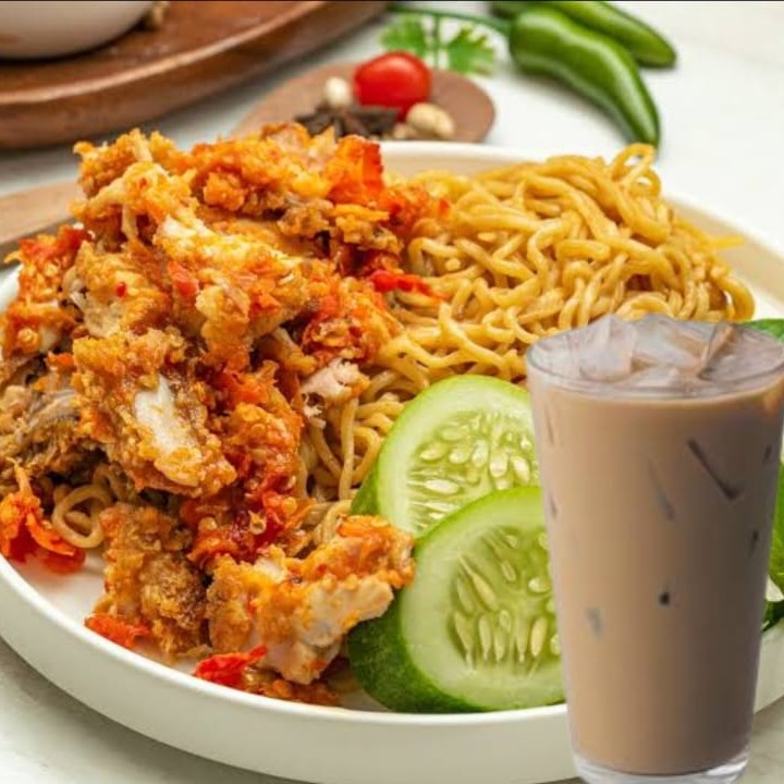 Mie Geprek Capucino