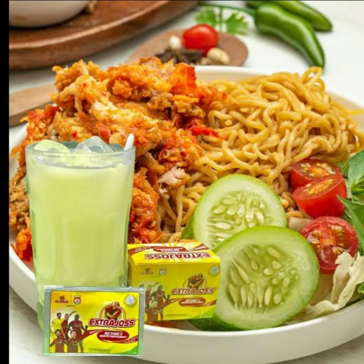 Mie Geprek Extrajos Susu