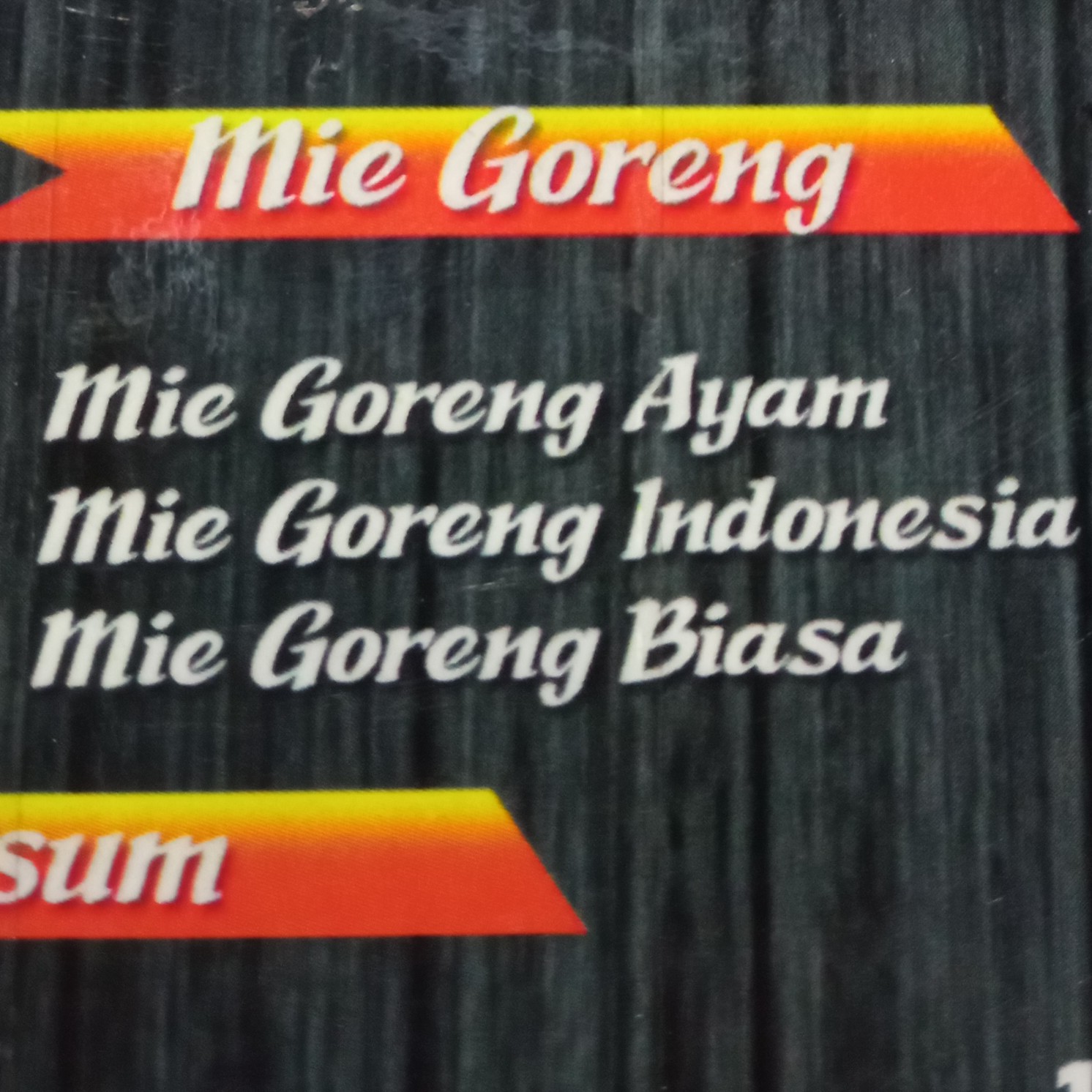 Mie Goreng