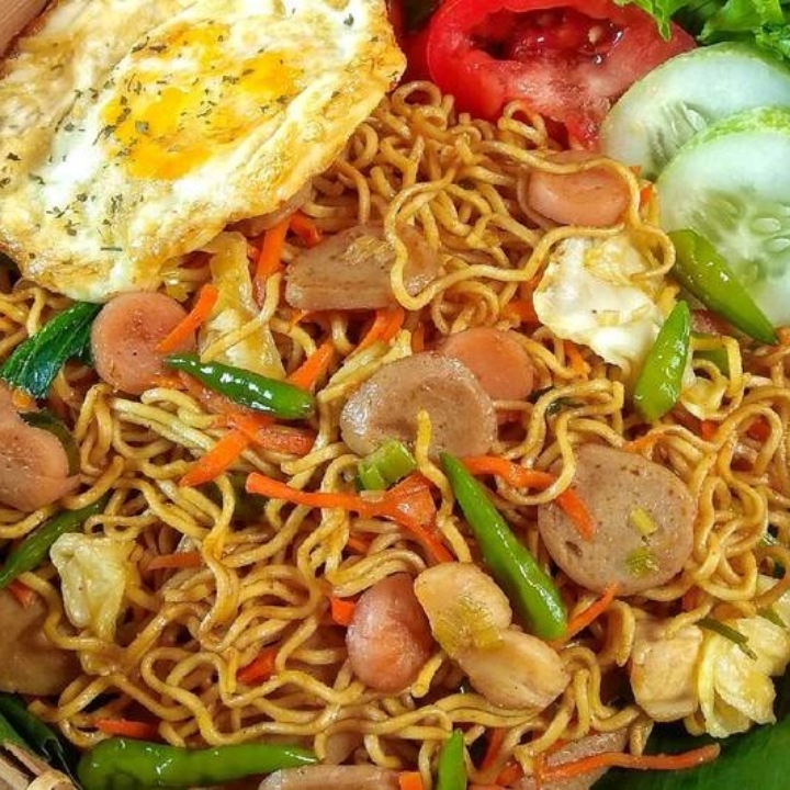 Mie Goreng Ayam Geprek