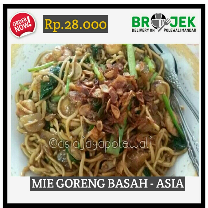 Mie Goreng Basah Rm Asia