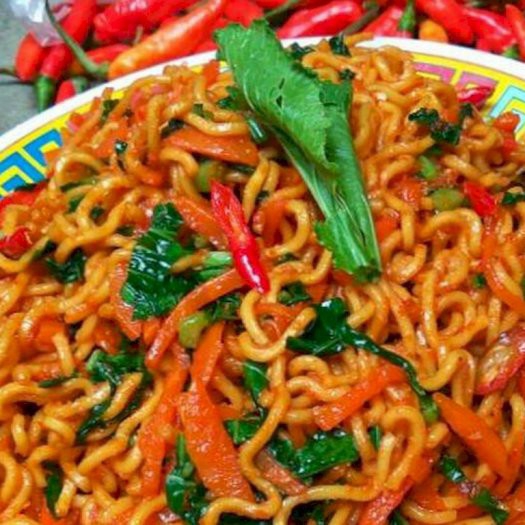 Mie Goreng Caberawit Dan Telor