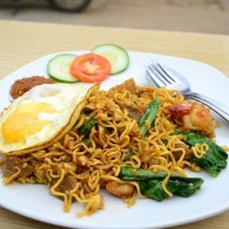 Mie Goreng Double Level 1-5 dan Telur