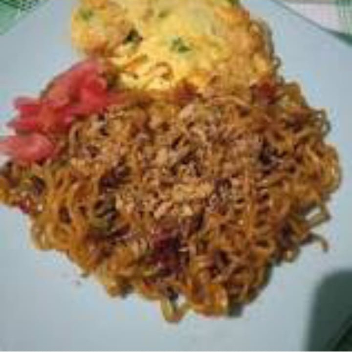 Mie Goreng Double Telur Dadar