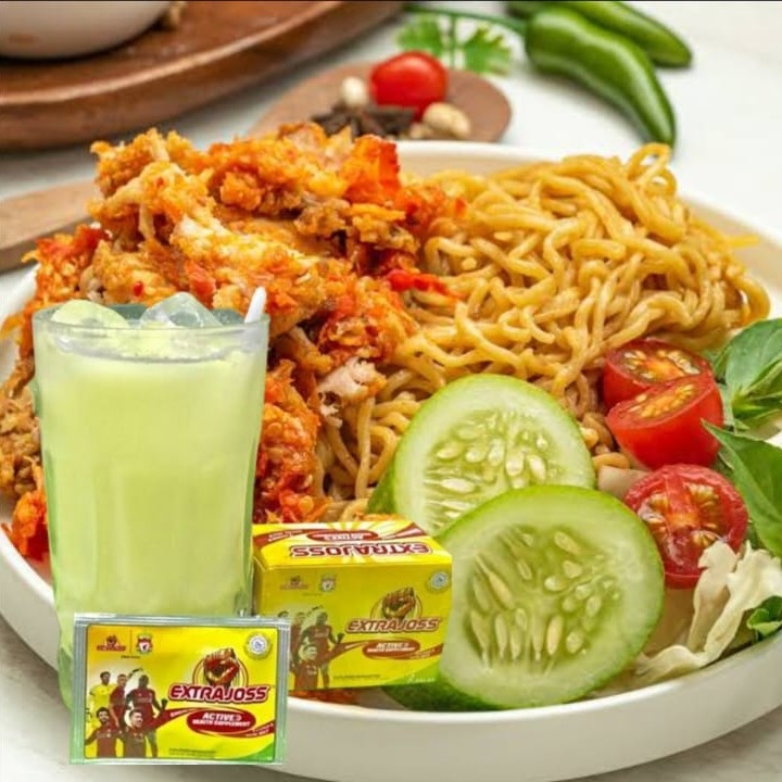 Mie Goreng Geprek Extrajos Susu