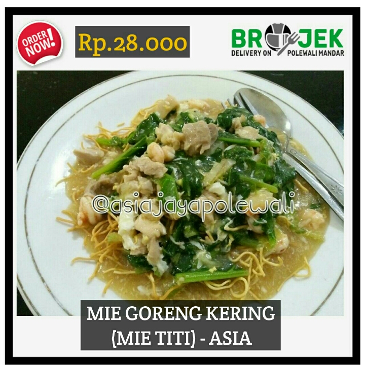 Mie Goreng Kering Mie Titi Rm Asia
