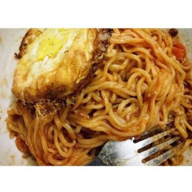 Mie Goreng Polos Tambah Telur