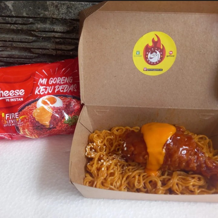 Mie Goreng Richeese Toping Chiken Ala Richeese