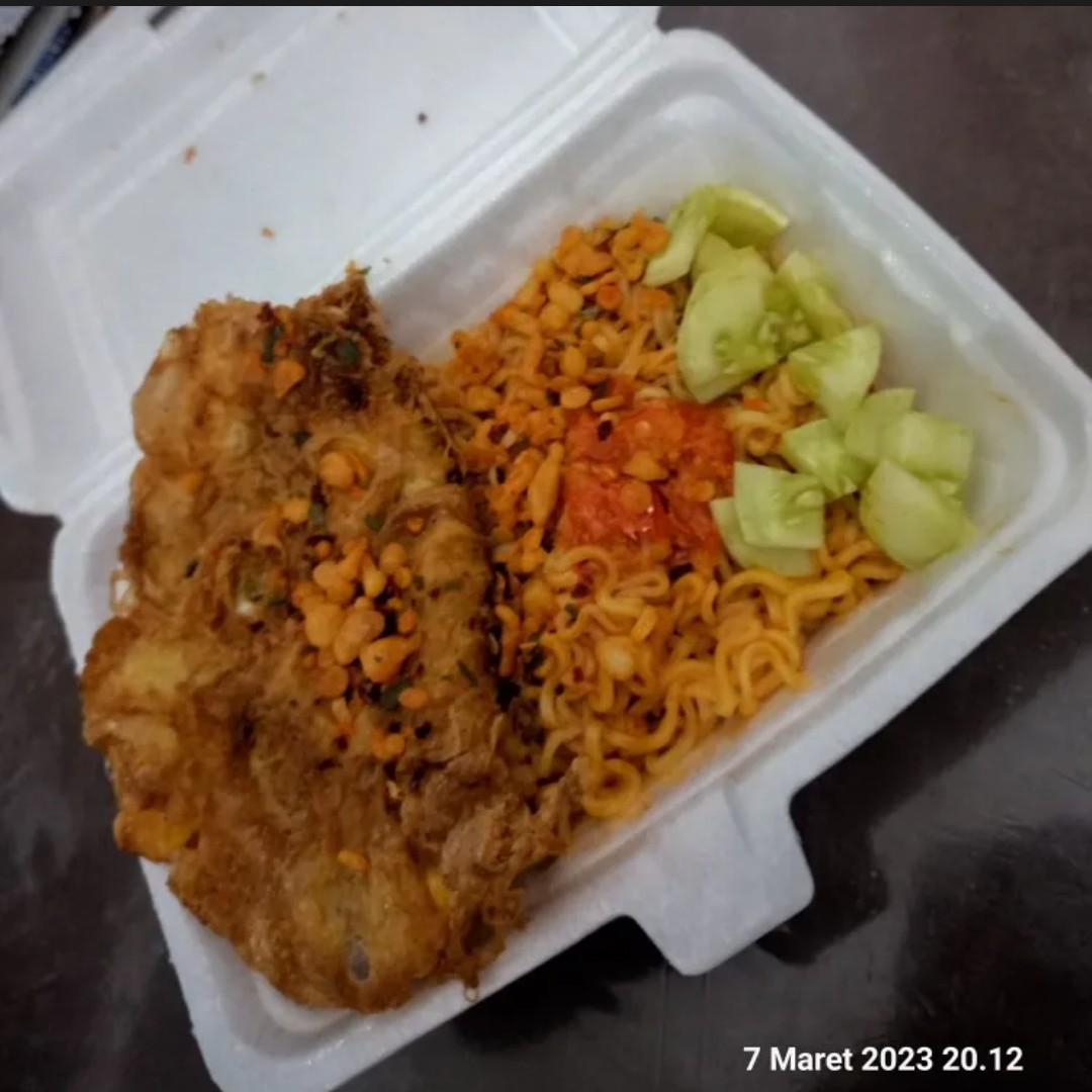 Mie Goreng Telor Geprek