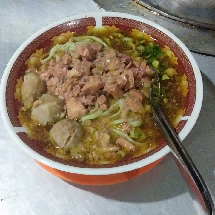 Mie Hijau Ayam Pangsit Bakso