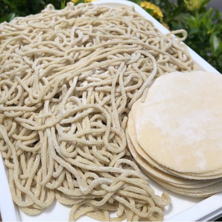 Mie Mentah Kulit Dimsum Dan Pangsit