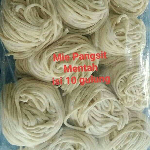 Mie Pangsit Mentah isi 10 gulung