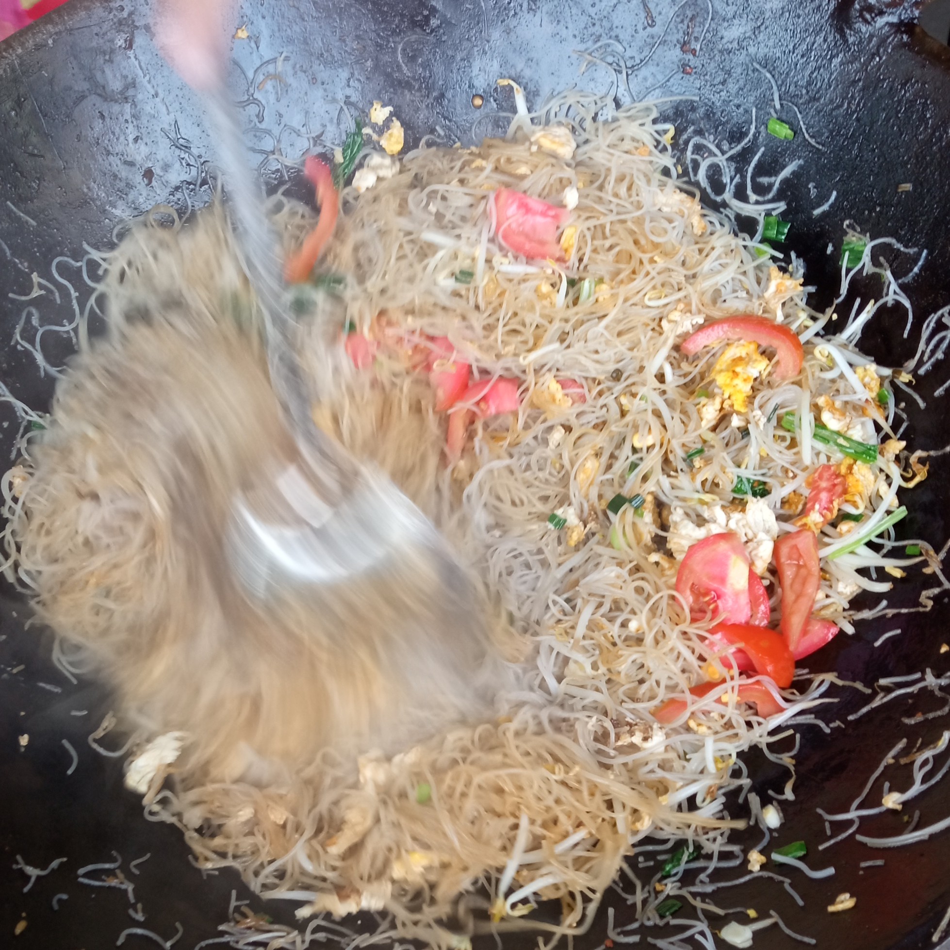 Mie Pangsit Mie Hun Goreng