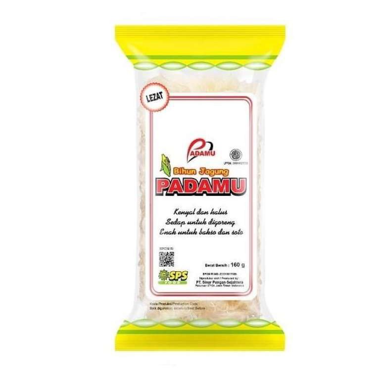 Mie Putih Dan Bihun Jagung