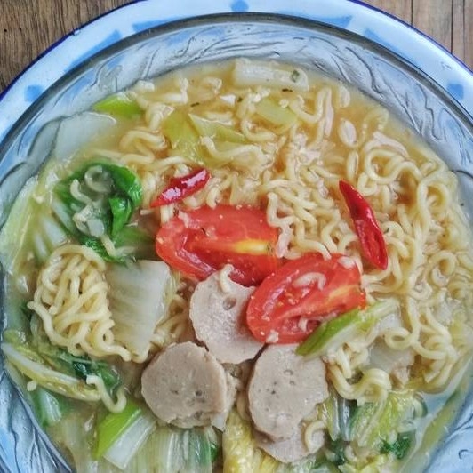 Mie Rebus Ayam Baso