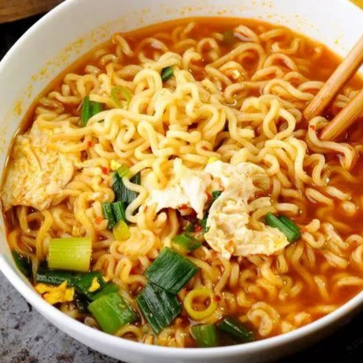Mie Rebus Telor Sayur