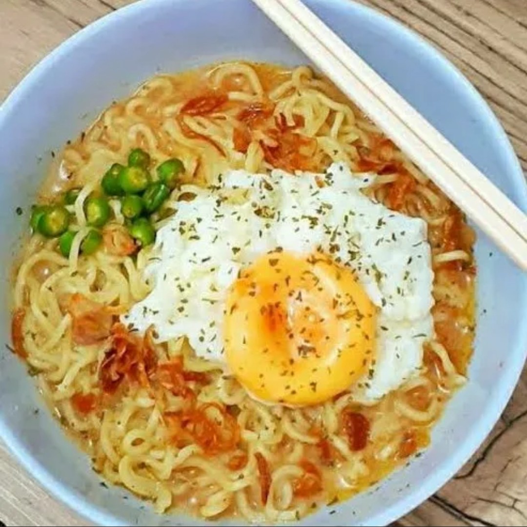 Mie Rebus dan Telor