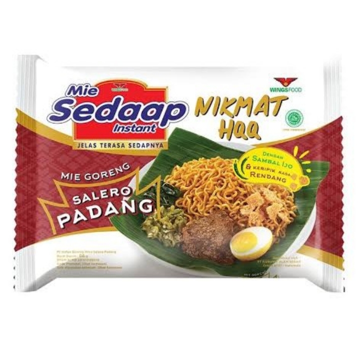 Mie Sedaap Selero Padang