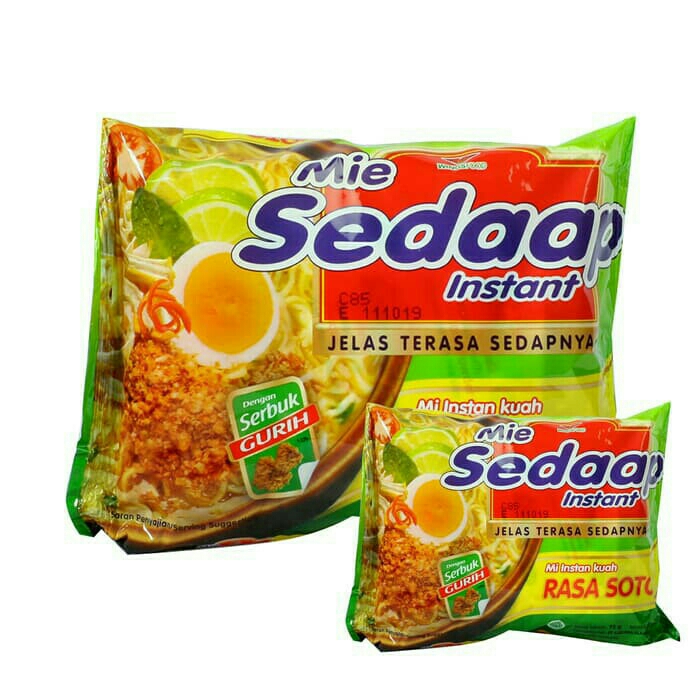 Mie Sedap Soto 75 Gr 2