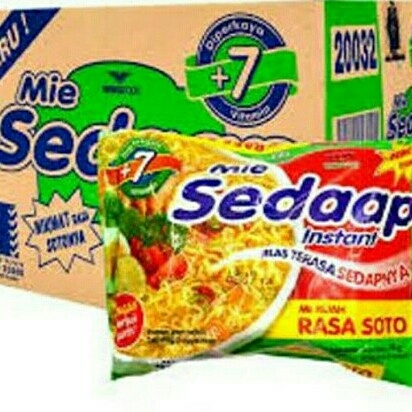 Mie Sedap Soto Karton