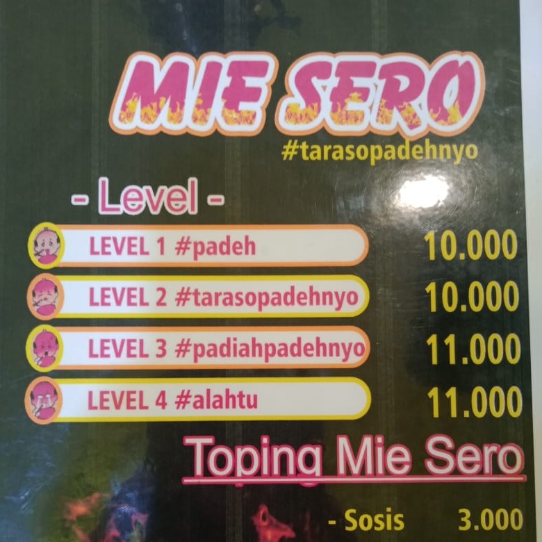 Mie Sero Level 1