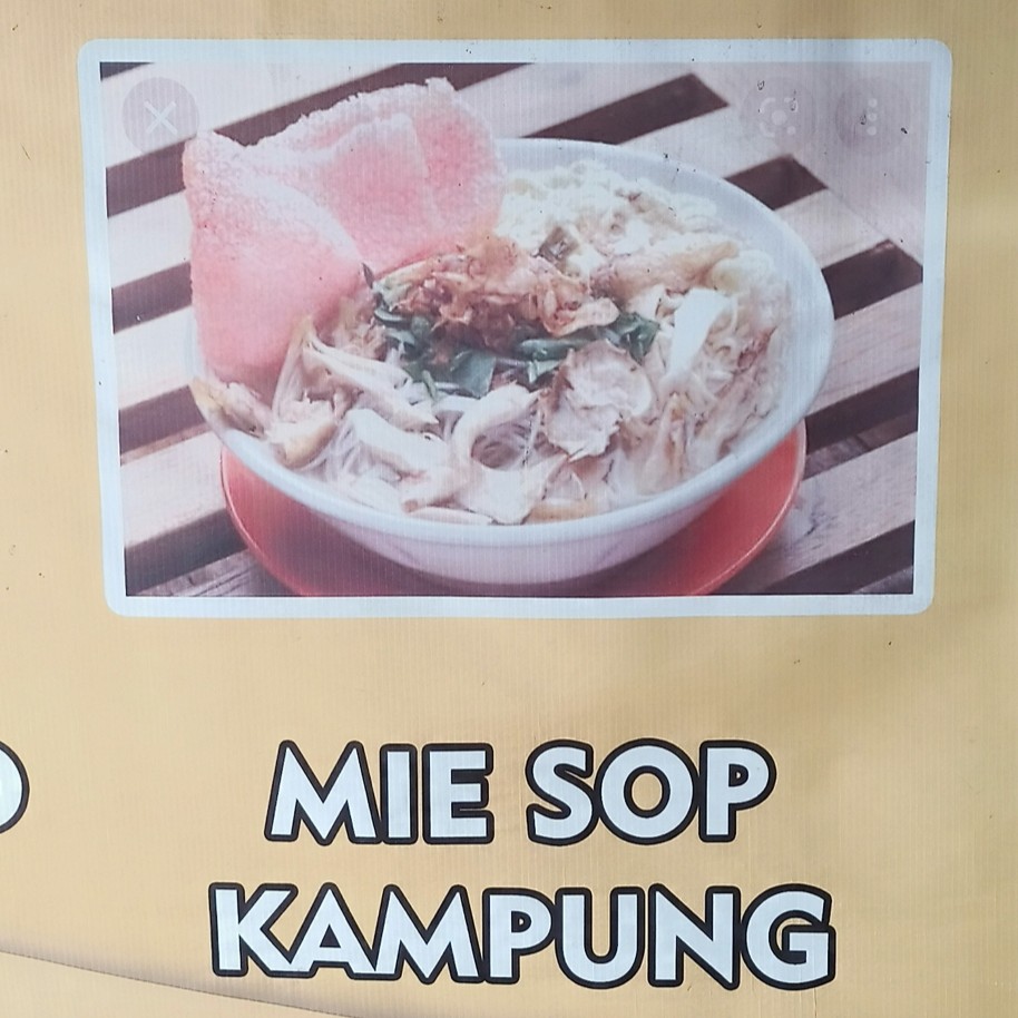 Mie Sop Kampung