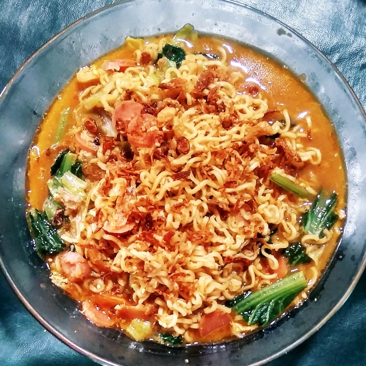Mie Tek Tek rebus  2