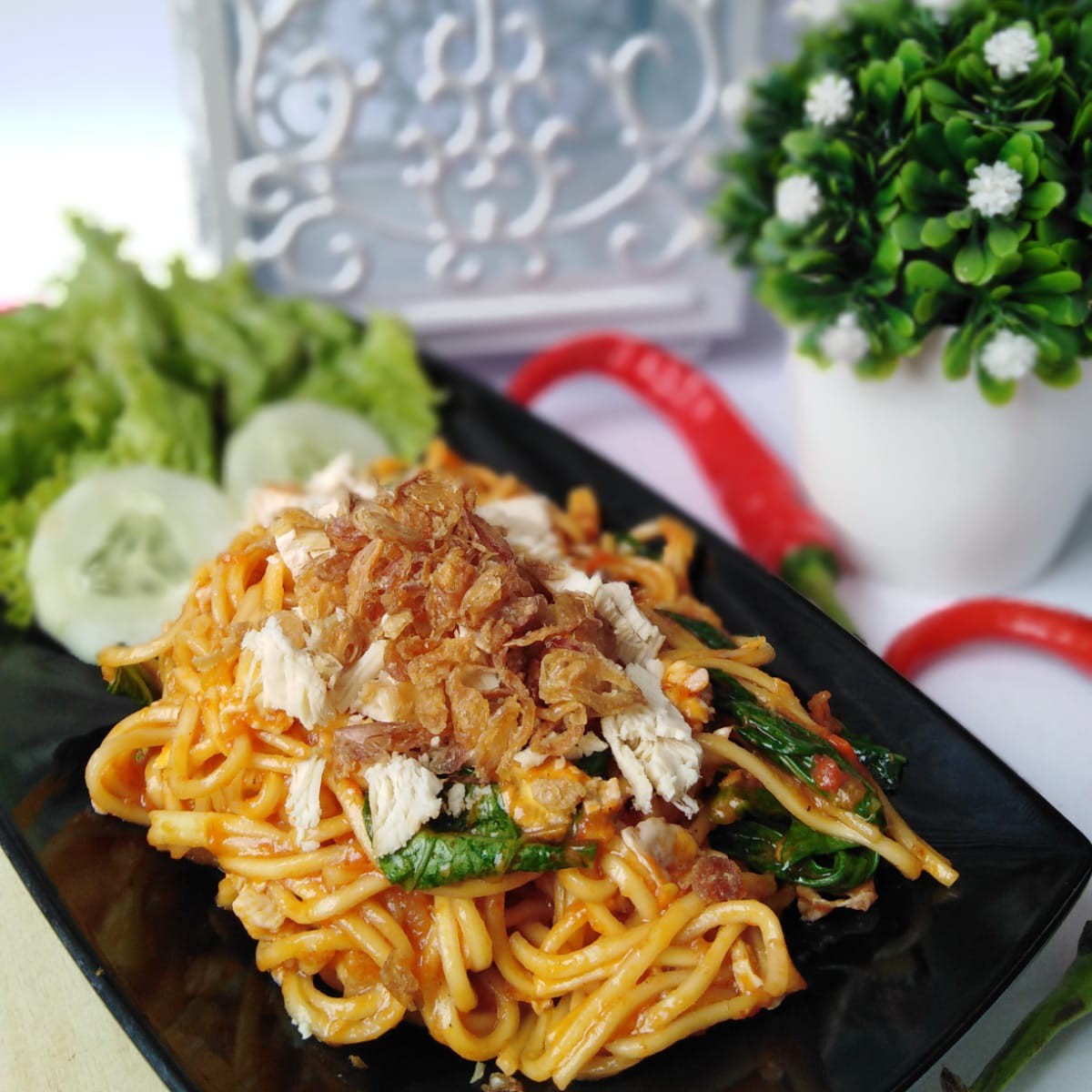Mie gila cococomel