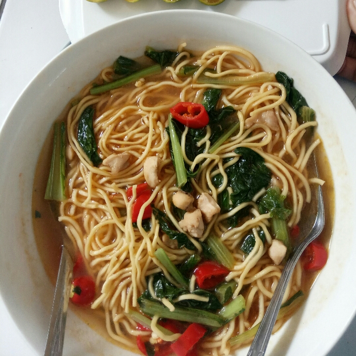 Mie kuah Seafood