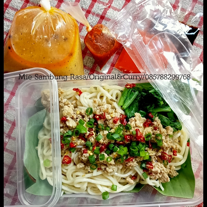 Mie samsa curry paket lengkap