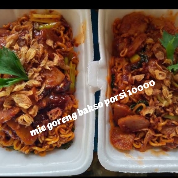 Mih Goreng Baso Pedas