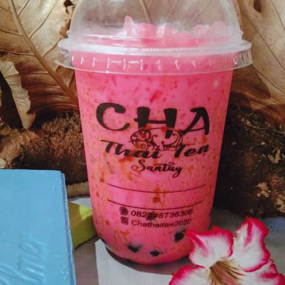 Milkshake Red Velvet Boba