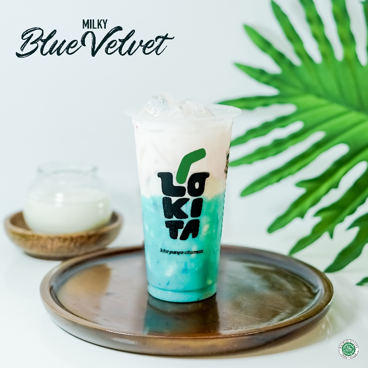 Milky Bluevelvet
