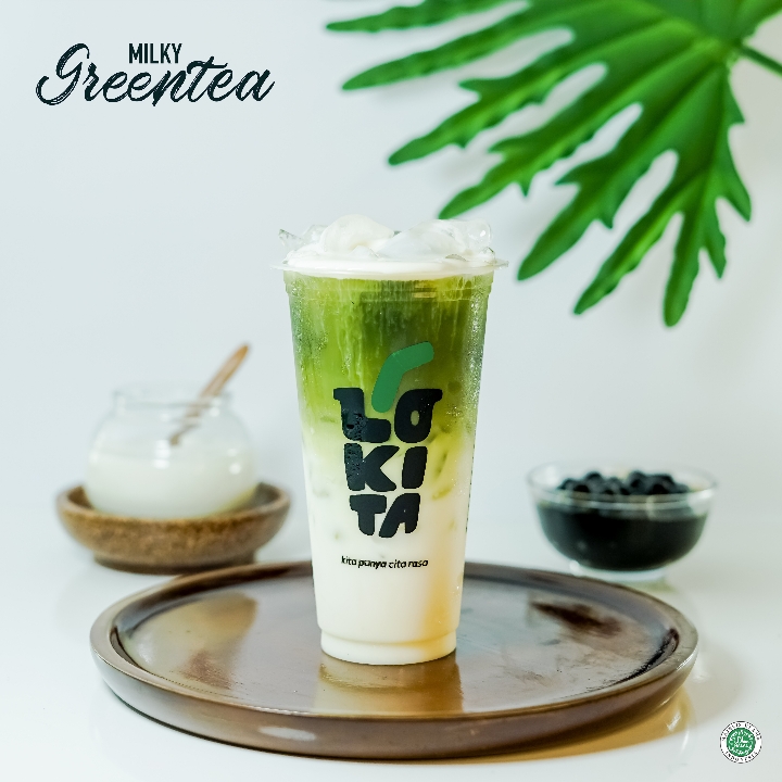 Milky Greentea Large