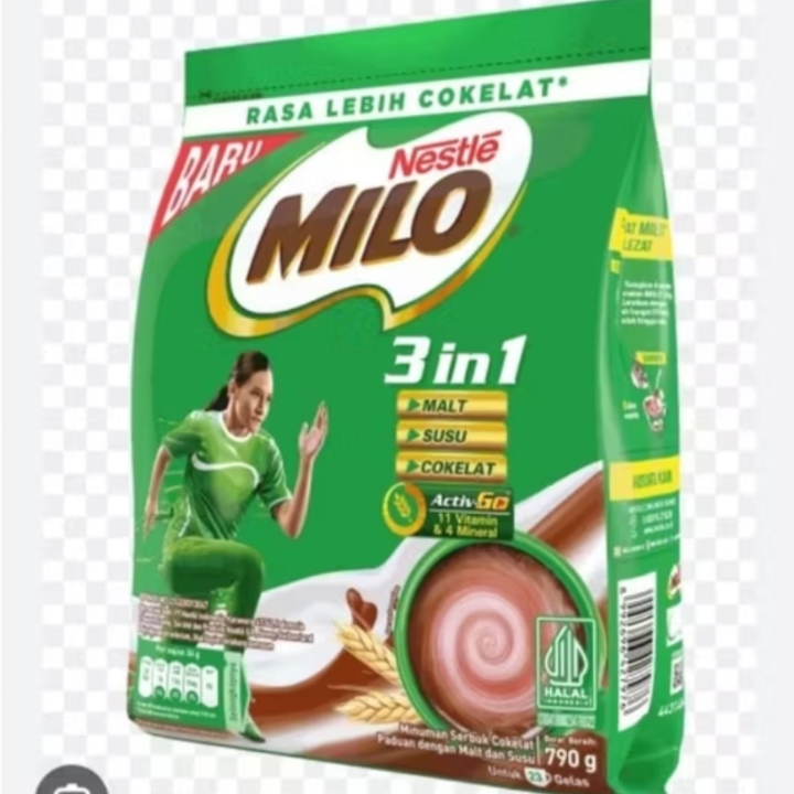 Milo 3 In 1 Berat 690g