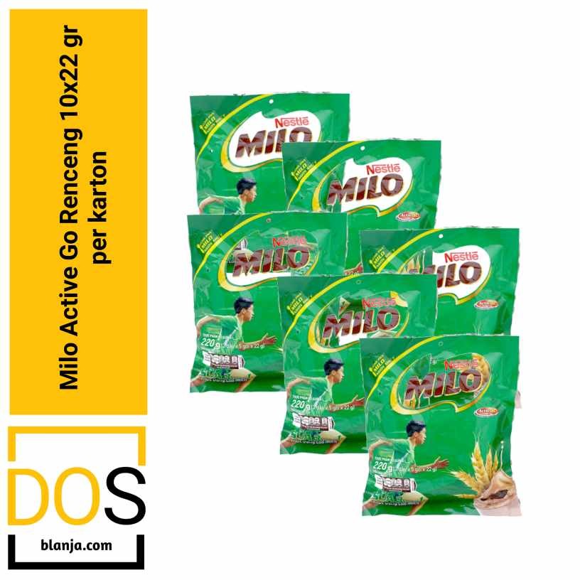 Milo Active Sachet Karton